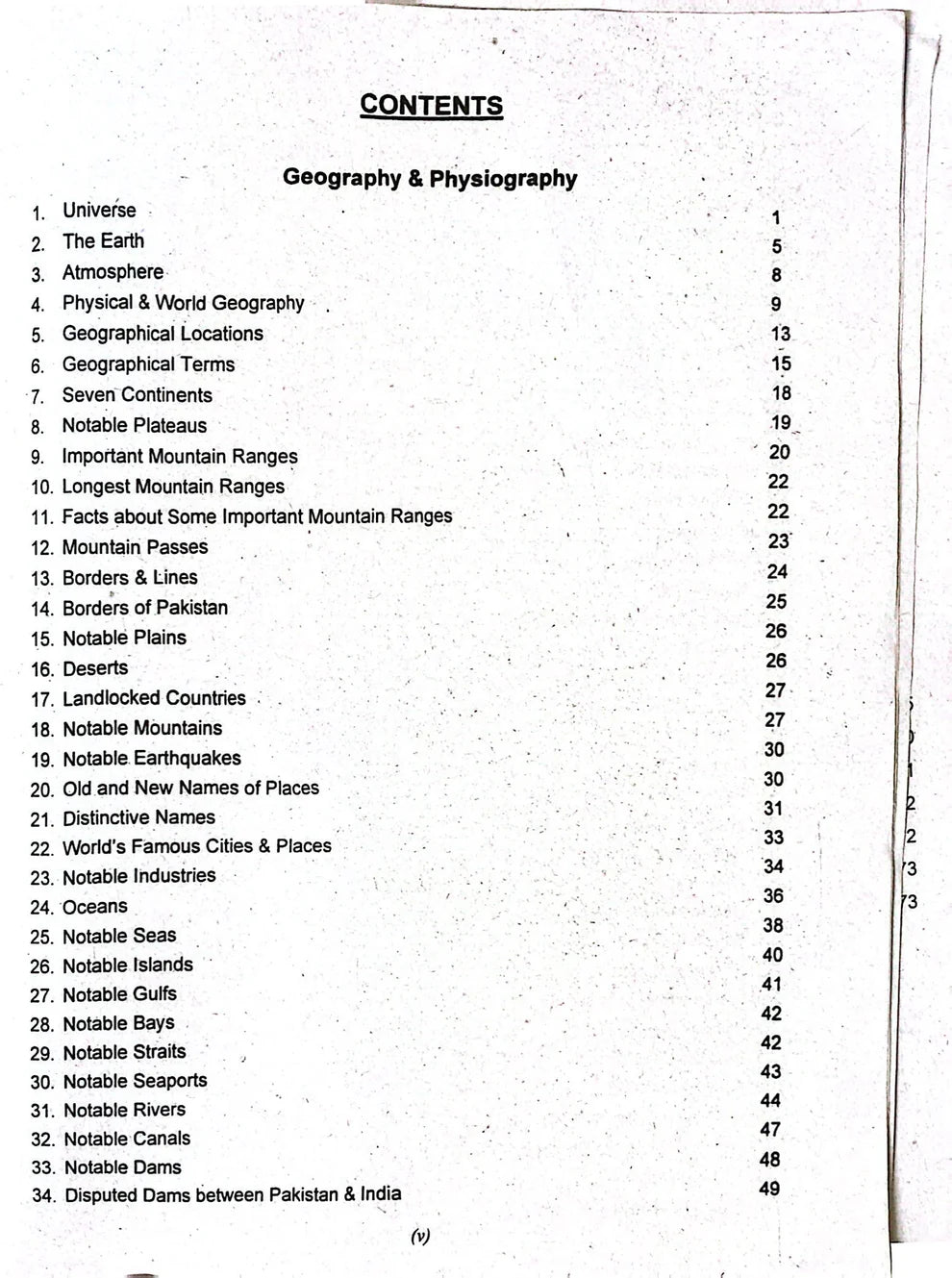 General Knowledge Objective One Liner by Dr. Iqra Imtiaz